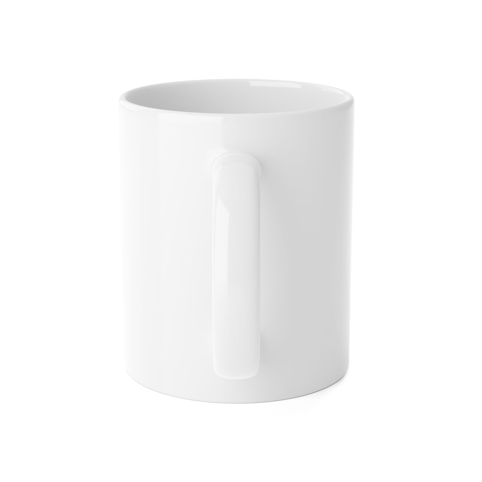 White Ceramic Mug, 11oz - Image 3
